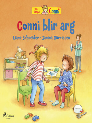 cover image of Conni blir arg